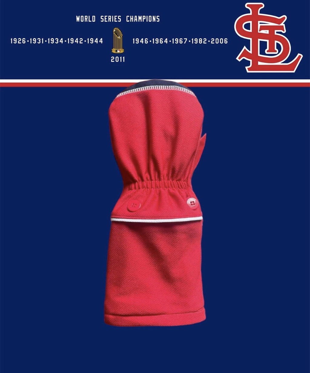 St. Louis Cardinals Golf Fairway Wood Head Cover