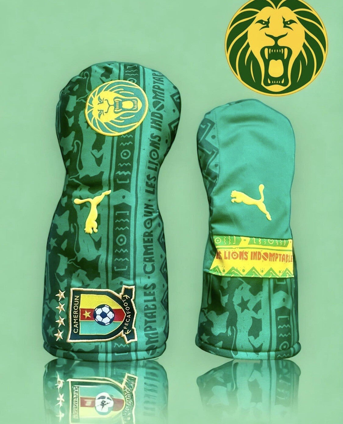 Cameroon National Football Team Golf Driver & Fairway Wood Head Cover