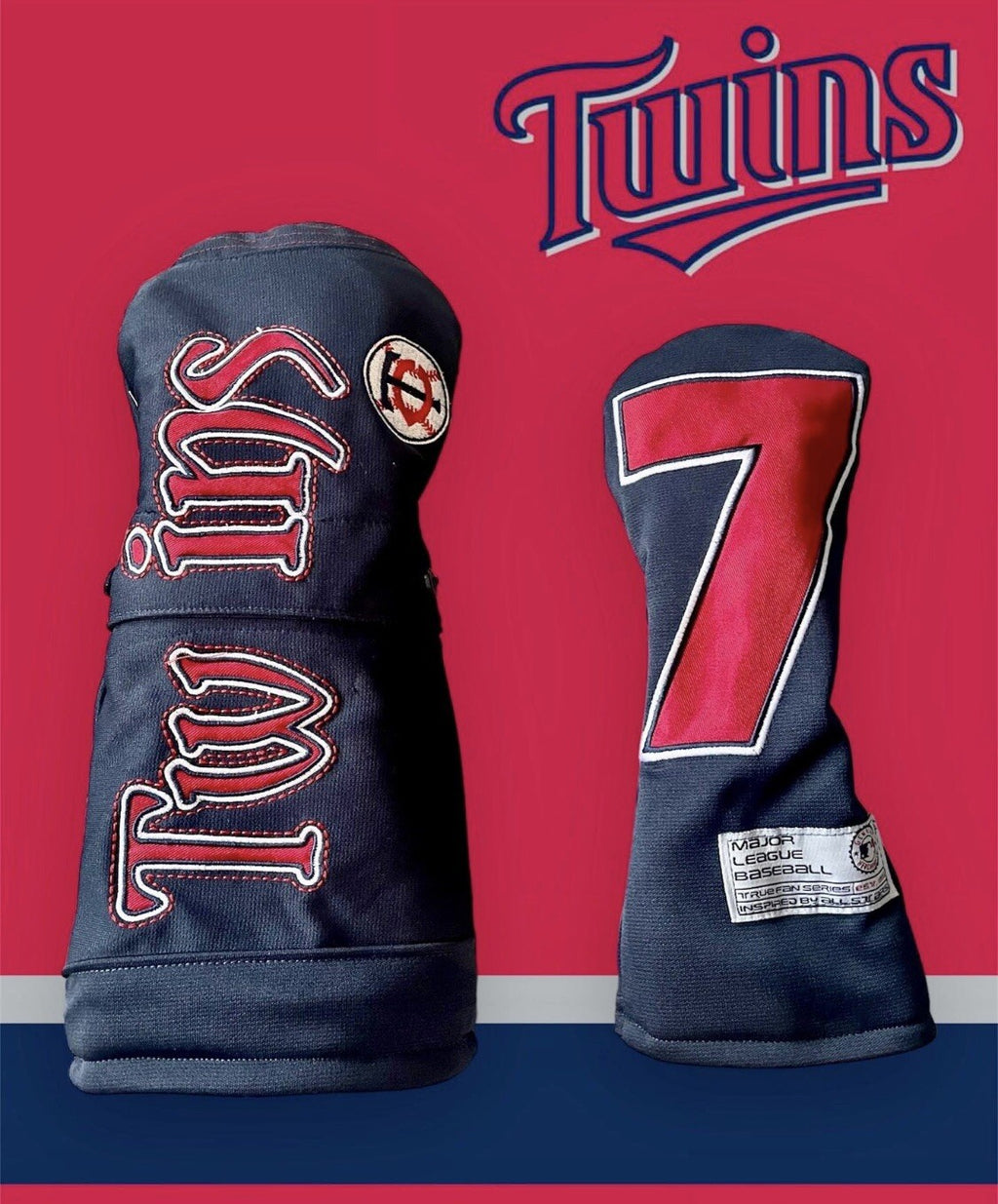 Minnesota Twins Golf Driver & Fairway Wood Head Cover
