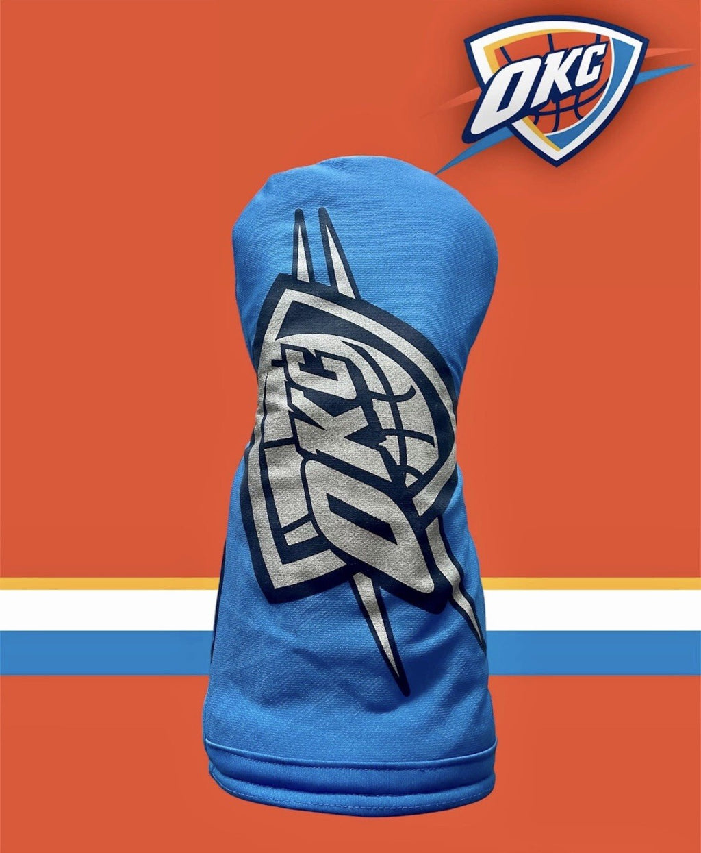 Oklahoma City Thunder Golf Driver Head Cover