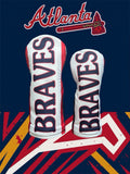 Atlanta Braves Golf Driver & Fairway Wood Head Cover