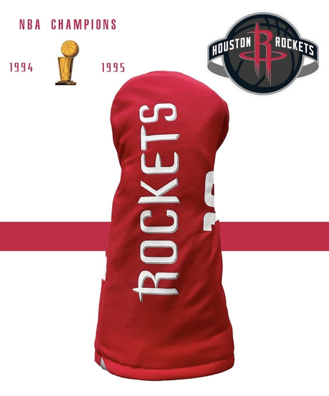 Houston Rockets Golf Driver Head Cover