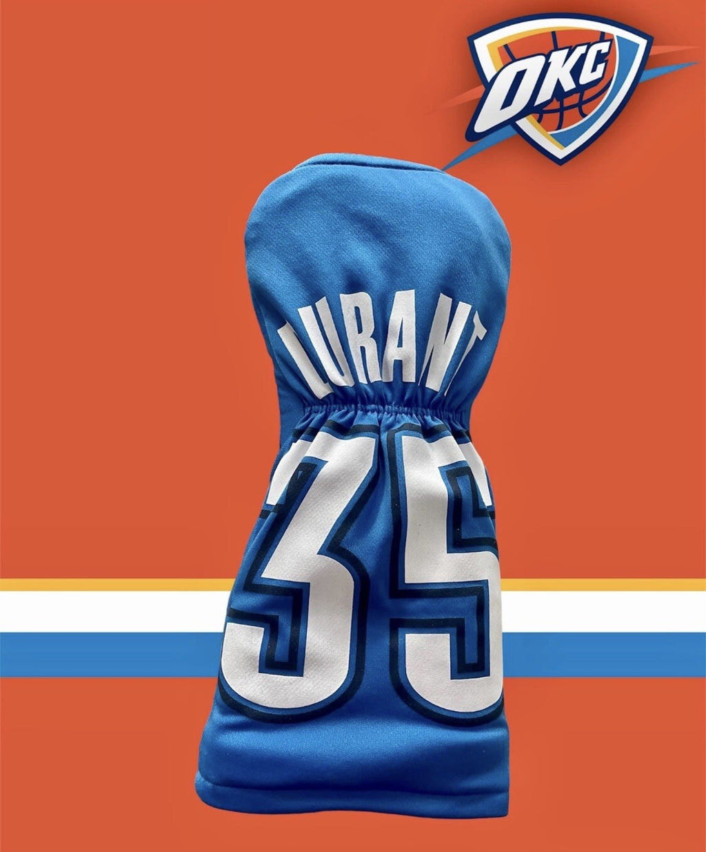 Oklahoma City Thunder Golf Driver Head Cover