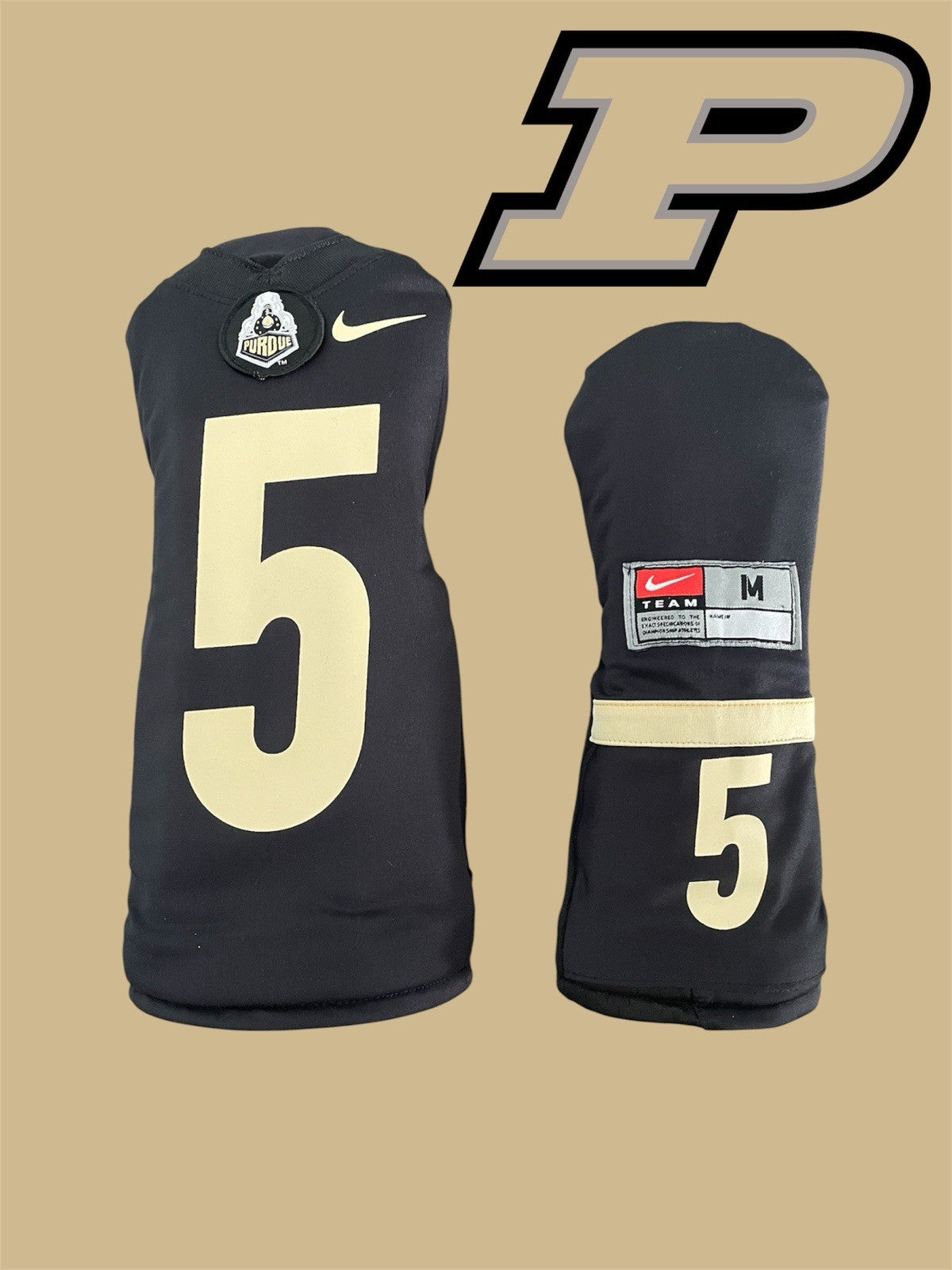 Purdue Boilermakers Golf Driver & Fairway Wood Head Cover