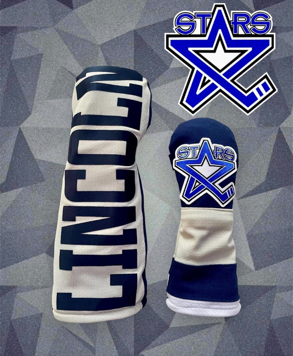 Lincoln Stars Golf Driver & Fairway Wood Head Cover