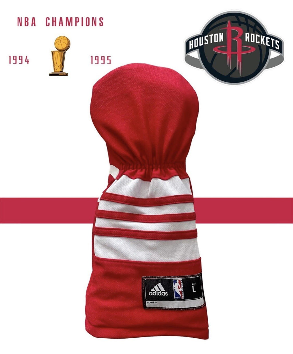 Houston Rockets Golf Driver Head Cover