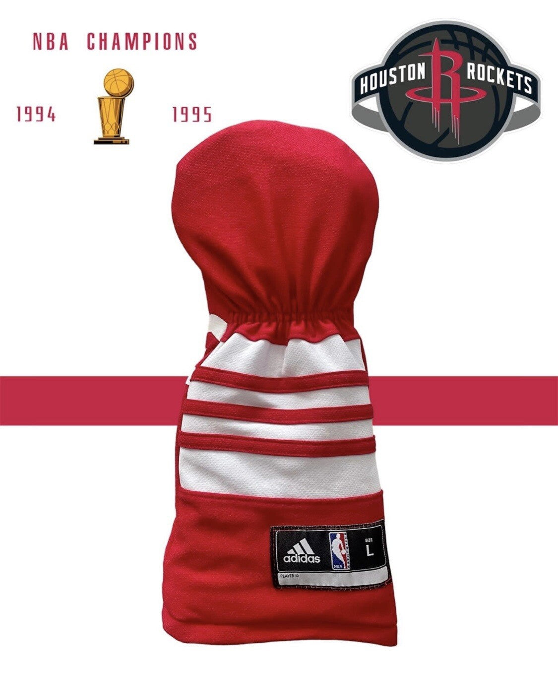 Houston Rockets Golf Driver Head Cover