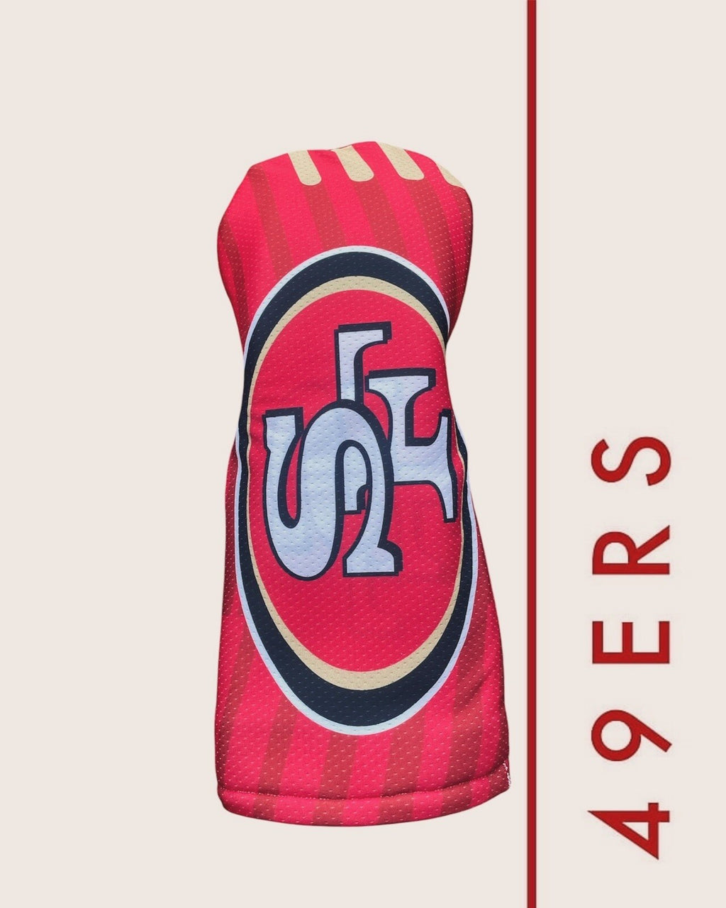 San Francisco 49ers Golf Driver Head Cover