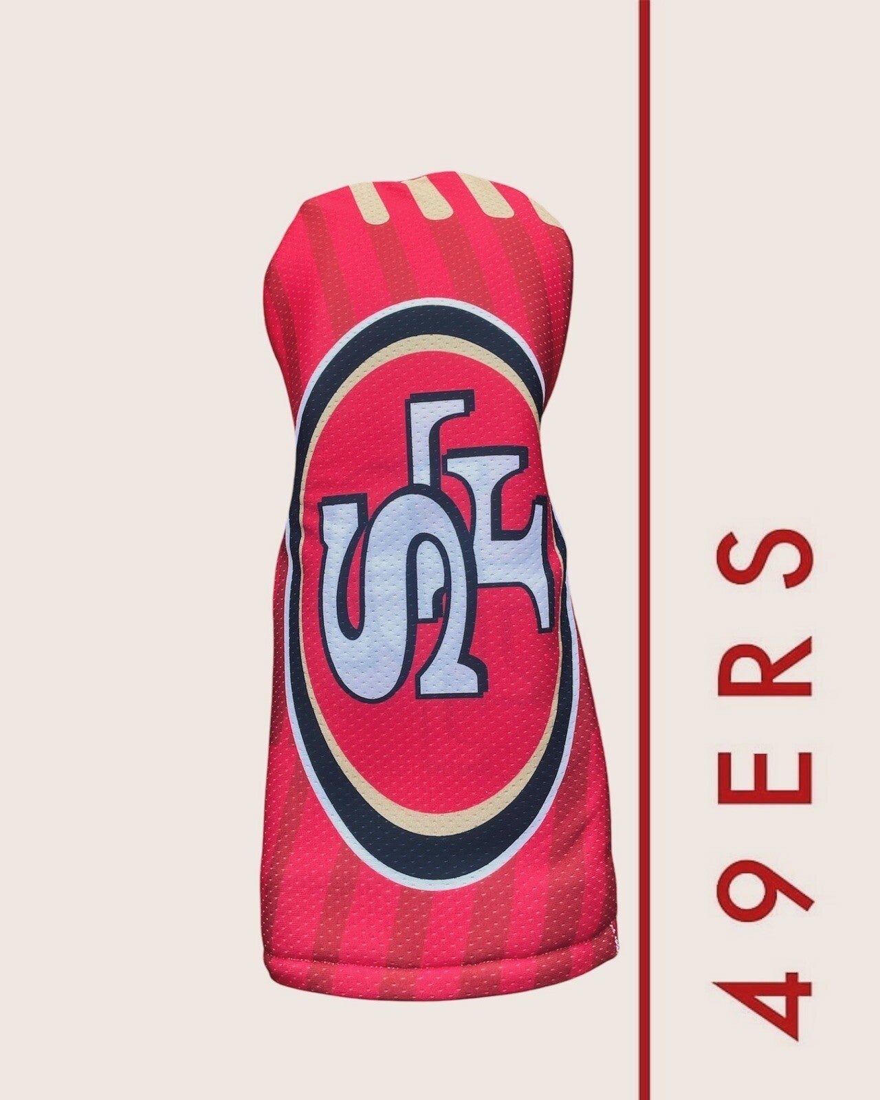San Francisco 49ers Golf Driver Head Cover