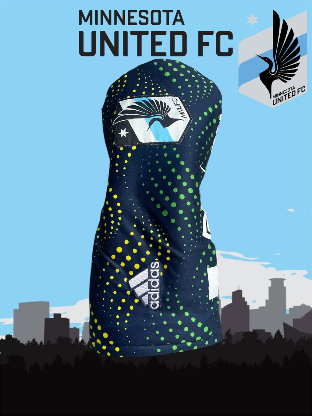Minnesota United FC Golf Driver Head Cover