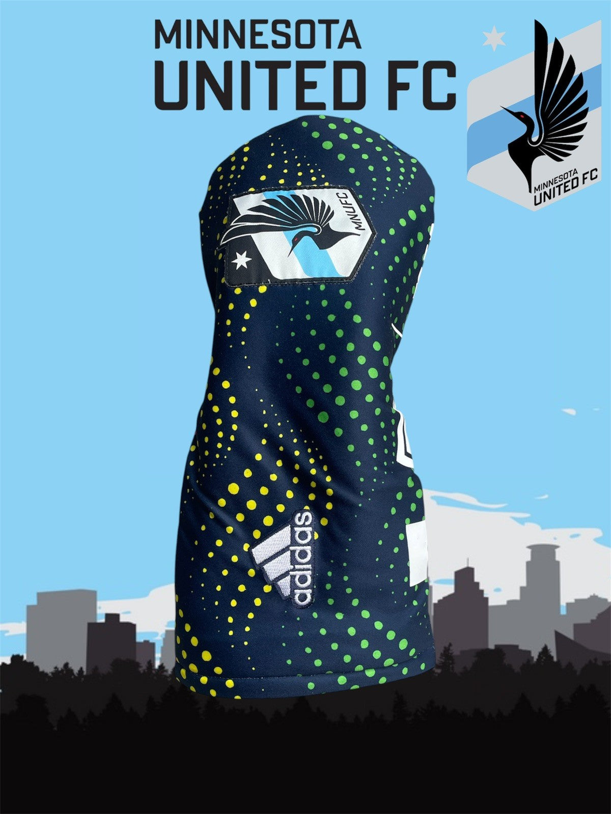 Minnesota United FC Golf Driver Head Cover