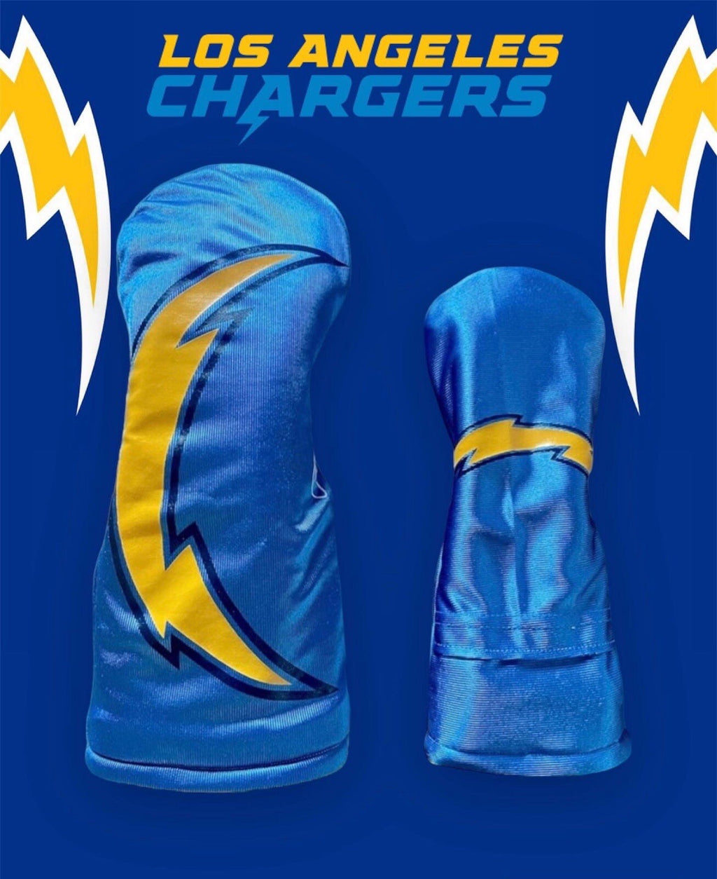 Los Angeles Chargers Golf Driver & Fairway Wood Head Cover