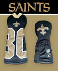 New Orleans Saints Golf Driver & Fairway Wood Head Cover