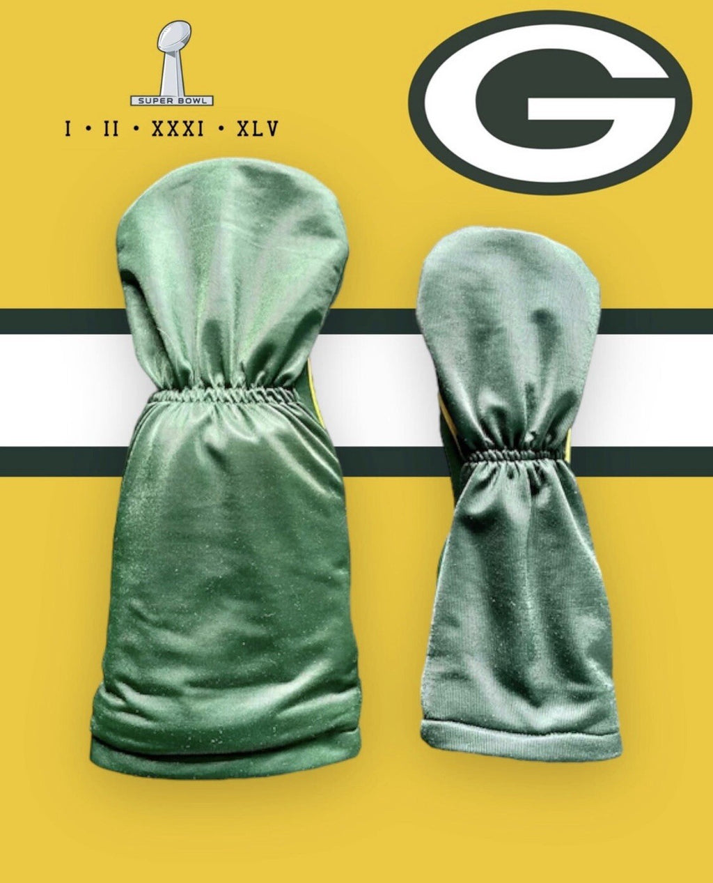 Green Bay Packers Golf Driver & Fairway Wood Head Cover