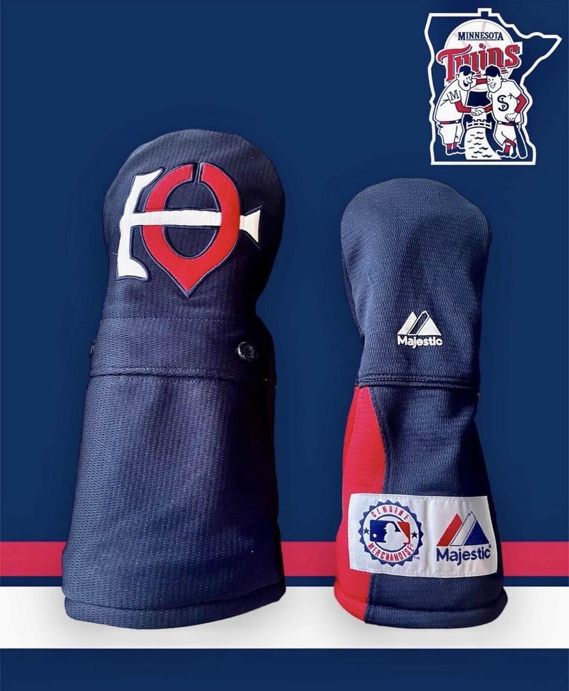 Minnesota Twins Golf Driver & Fairway Wood Head Cover