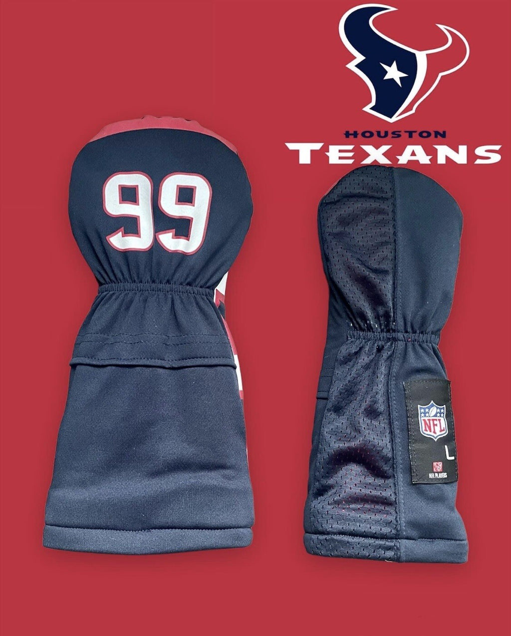 Houston Texans Golf Driver & Fairway Wood Head Cover