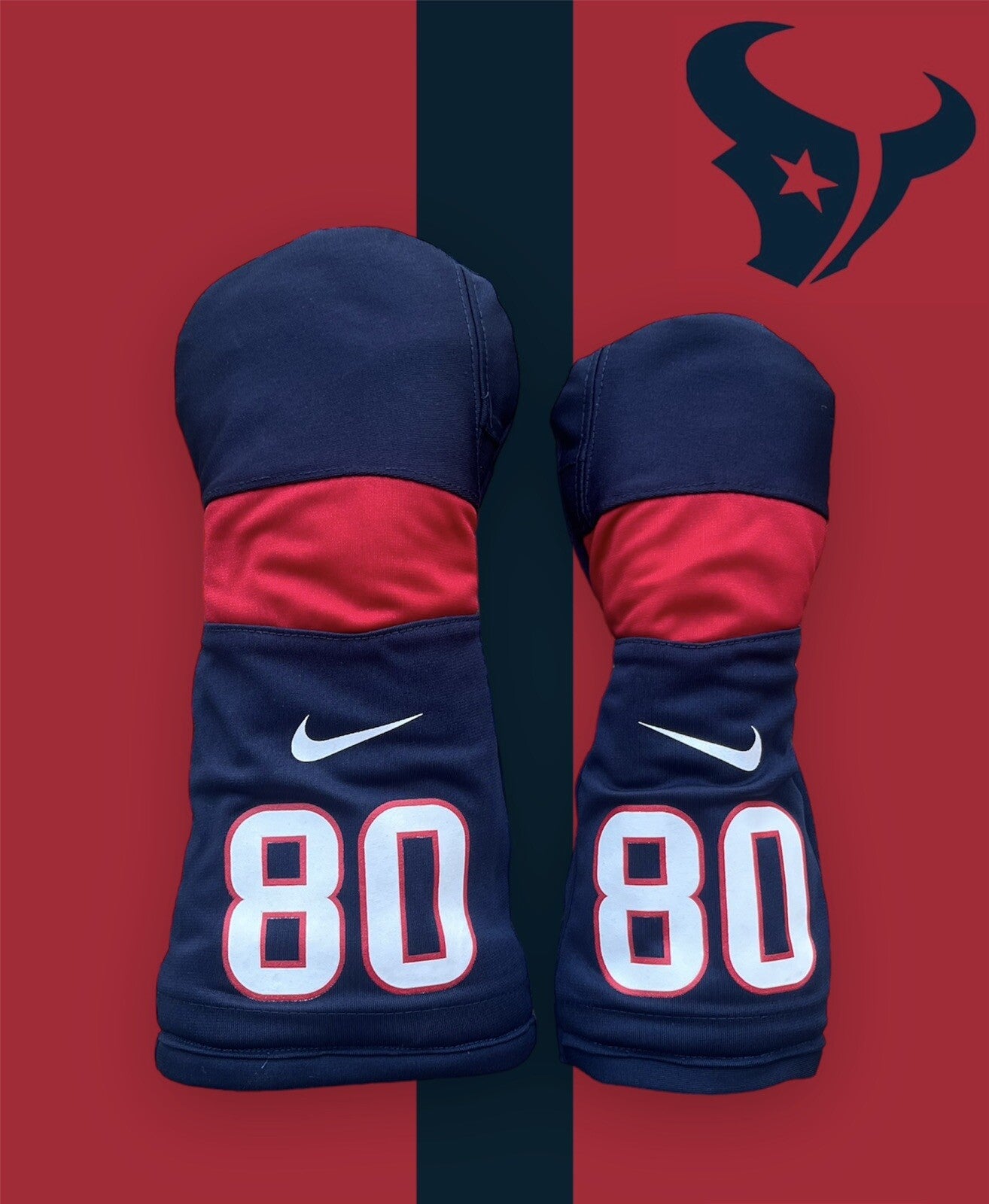 Houston Texans Golf Driver & Fairway Wood Head Cover
