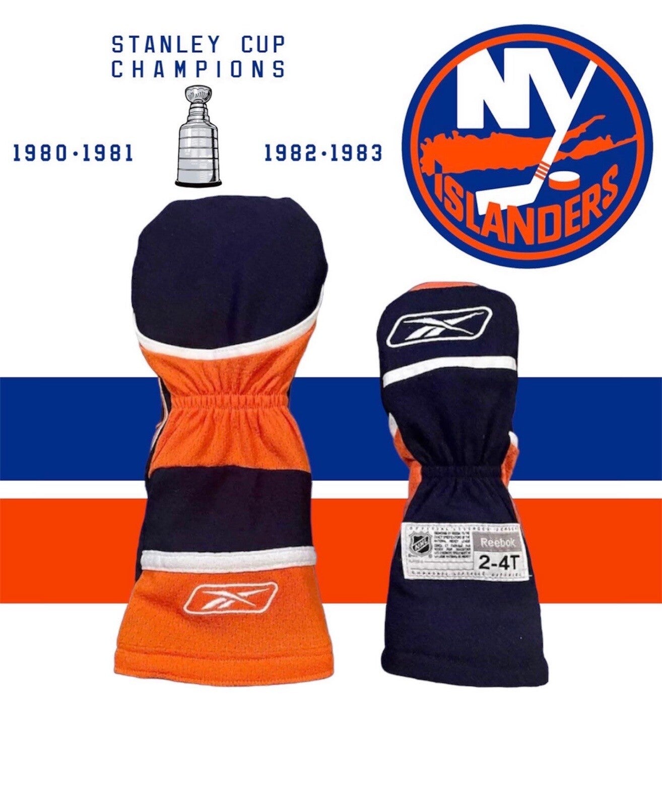 New York Islanders Golf Fairway Wood & Hybrid Head Cover
