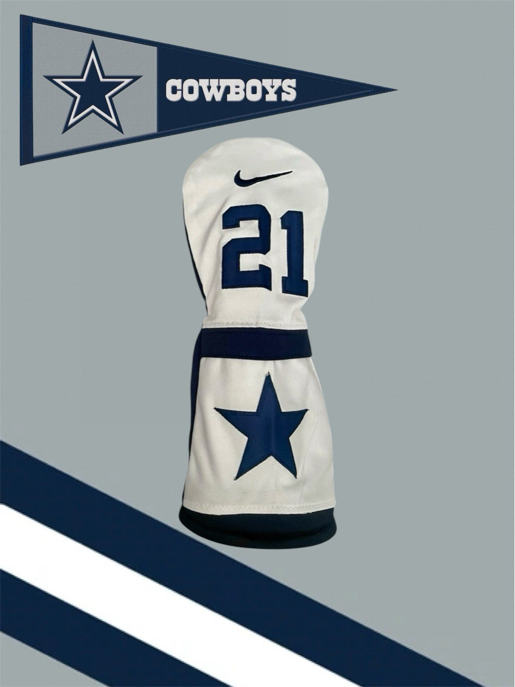 Dallas Cowboys Golf Fairway Wood Head Cover