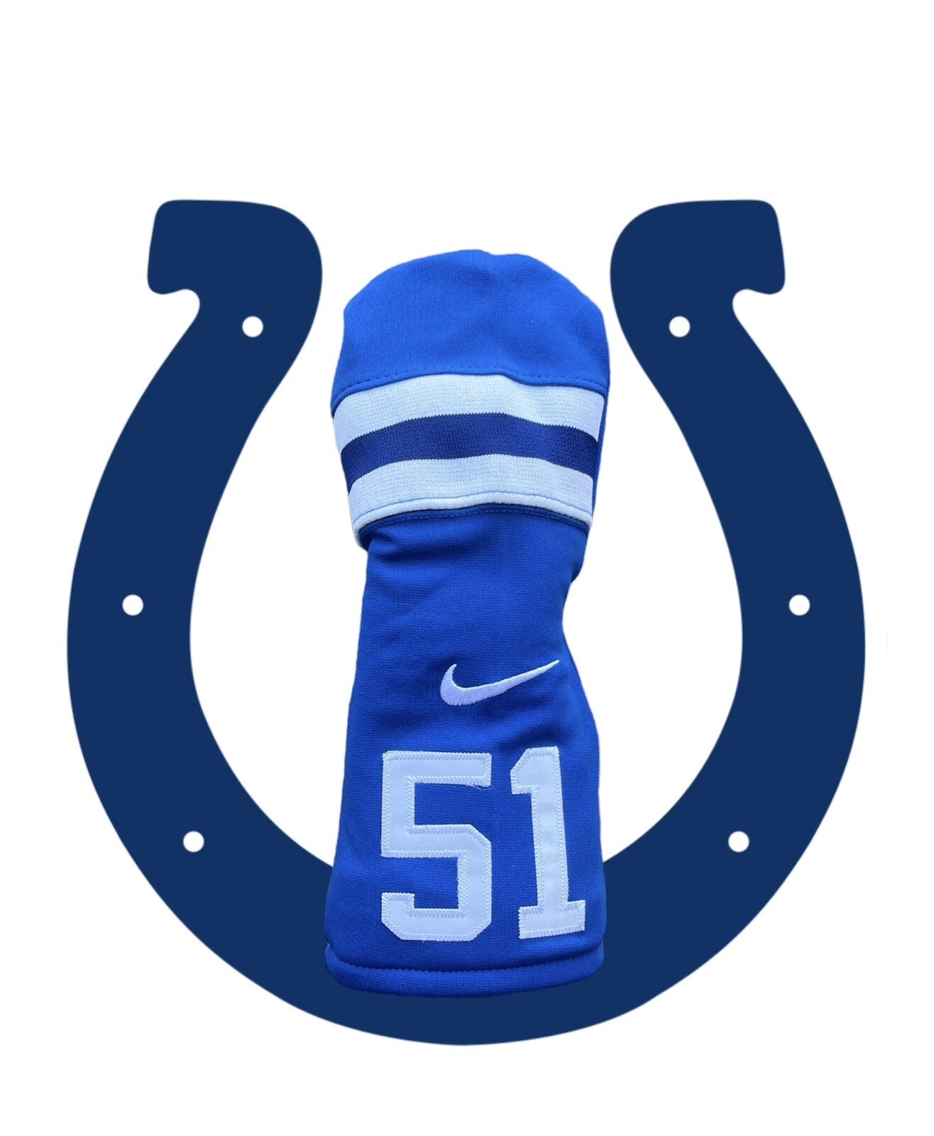 Indianapolis Colts Golf Fairway Wood Head Cover