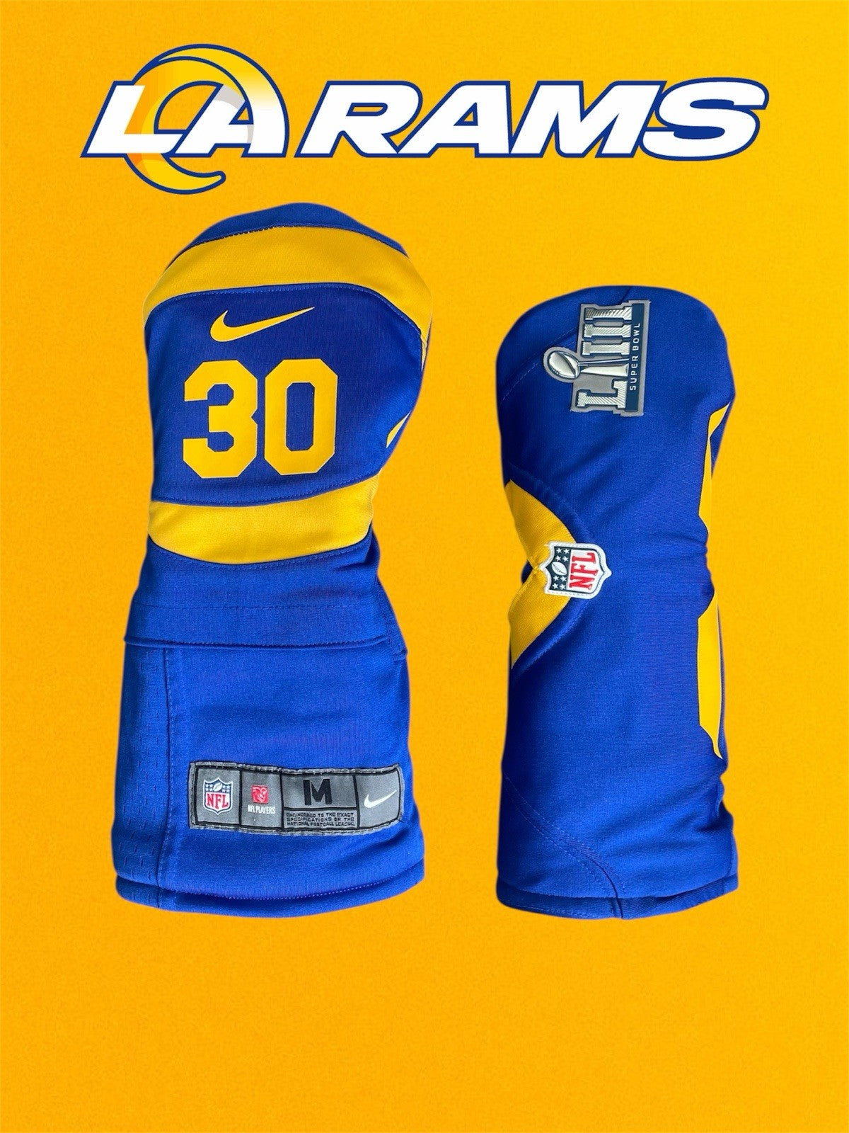 Los Angeles Rams Golf Driver & Fairway Wood Head Cover