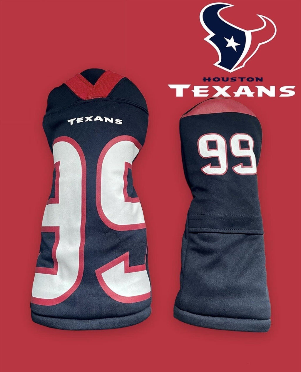 Houston Texans Golf Driver & Fairway Wood Head Cover