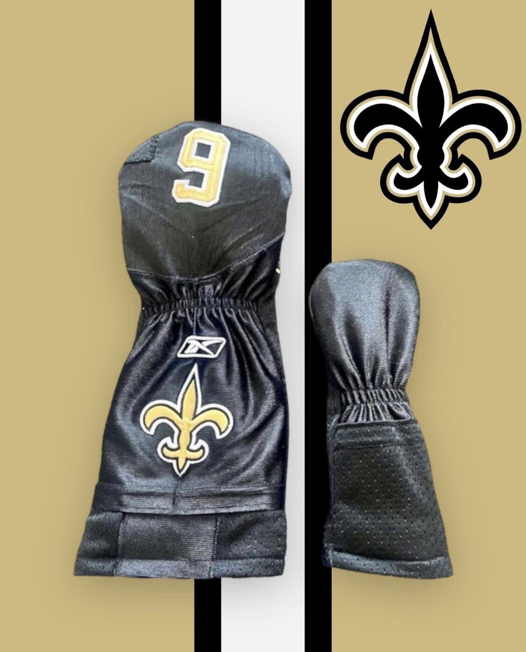 New Orleans Saints Golf Driver & Hybrid Head Cover