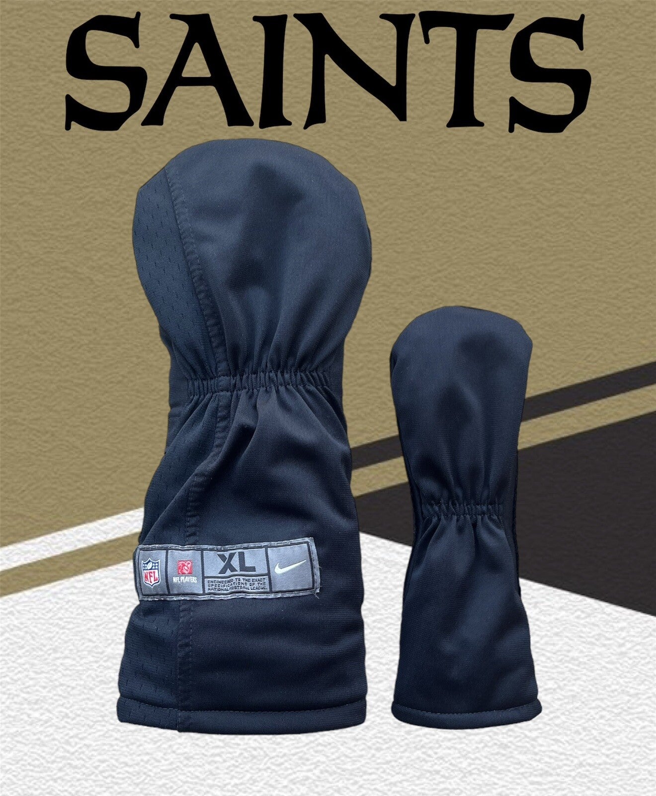 New Orleans Saints Golf Driver & Hybrid Head Cover
