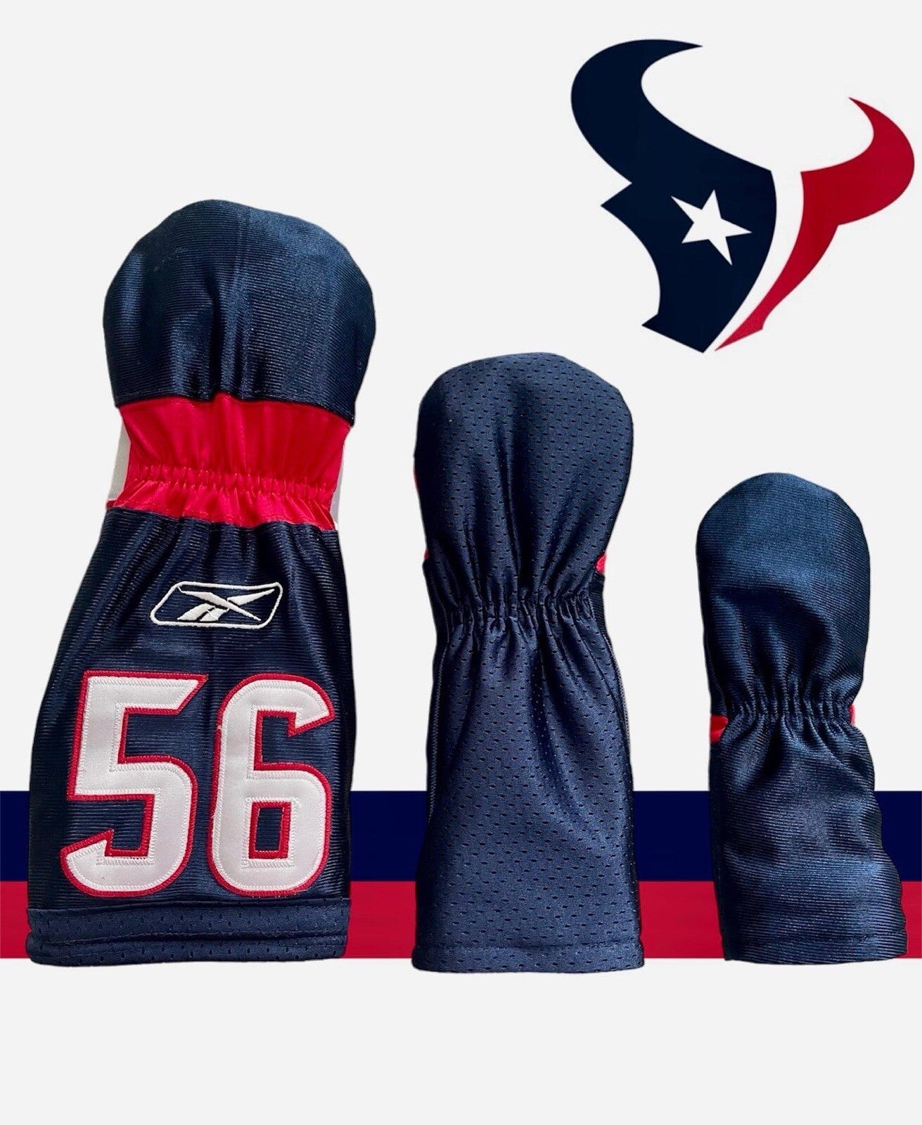 Houston Texans Golf Driver, Fairway Wood  & Hybrid Head Cover