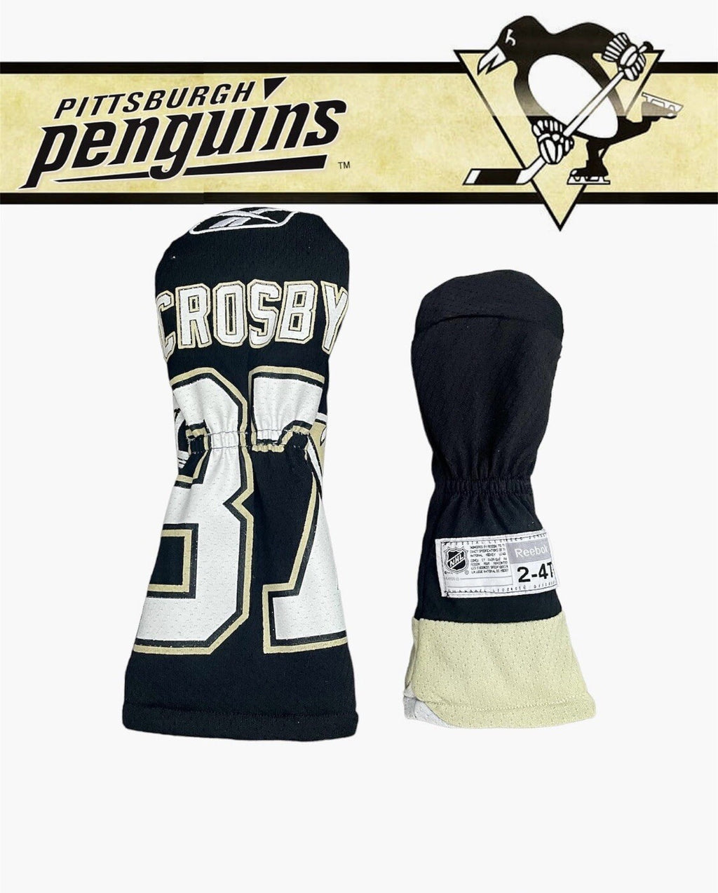 Pittsburgh Penguins Golf Fairway Wood & Hybrid Head Cover