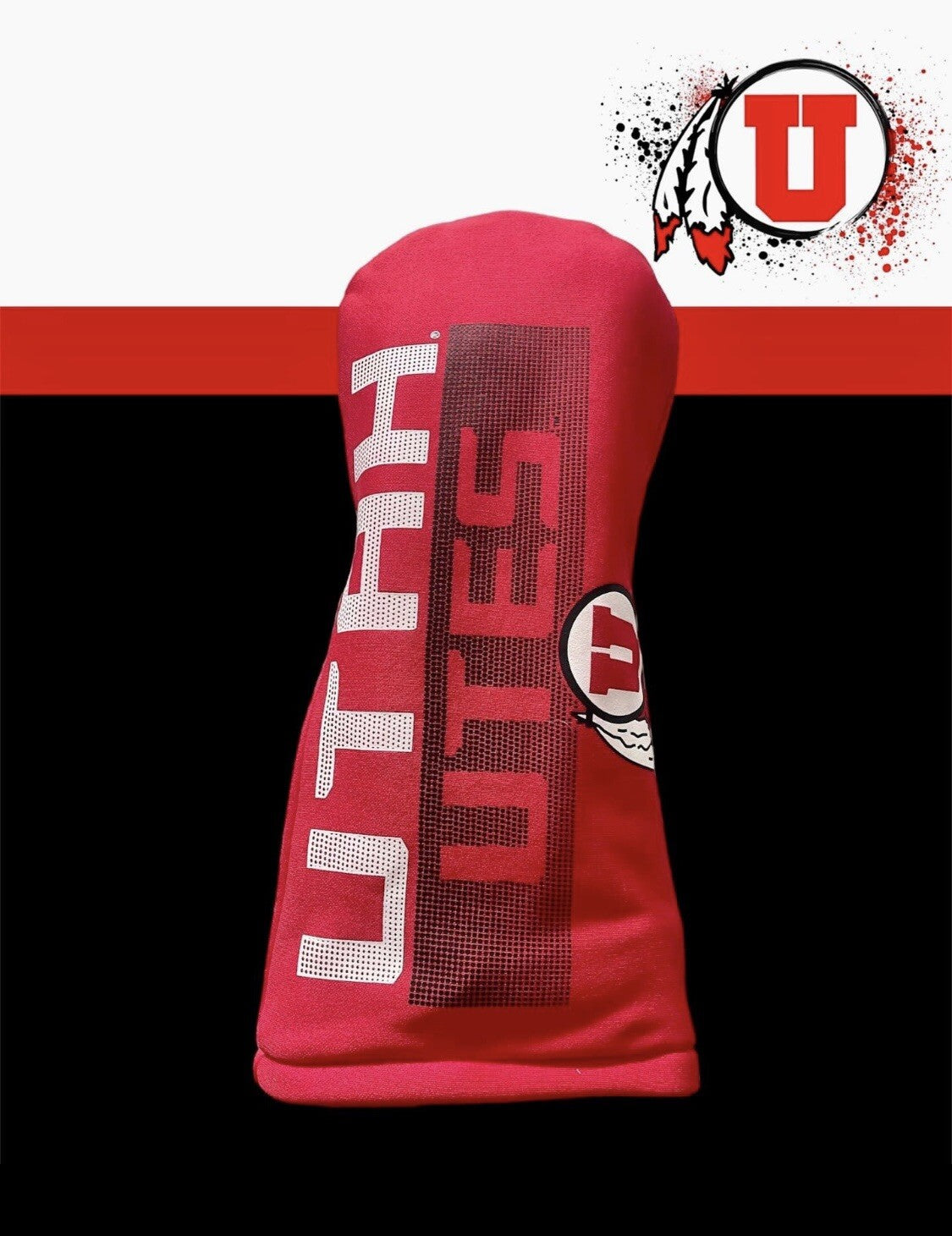 Utah Utes Golf Driver Head Cover