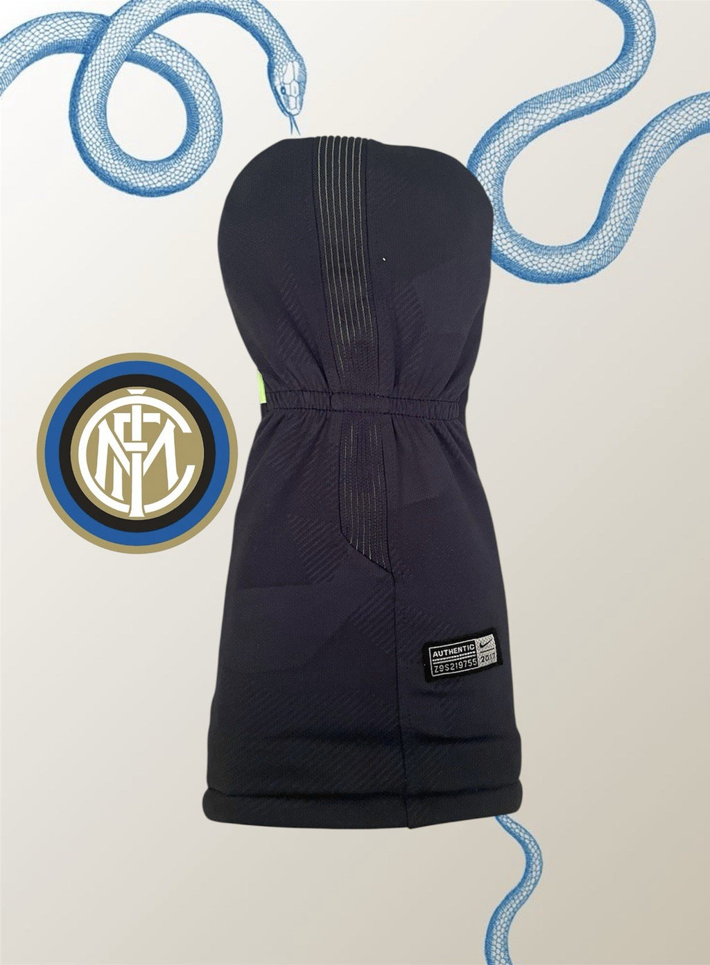 Inter Milan CF Golf Driver Head Cover