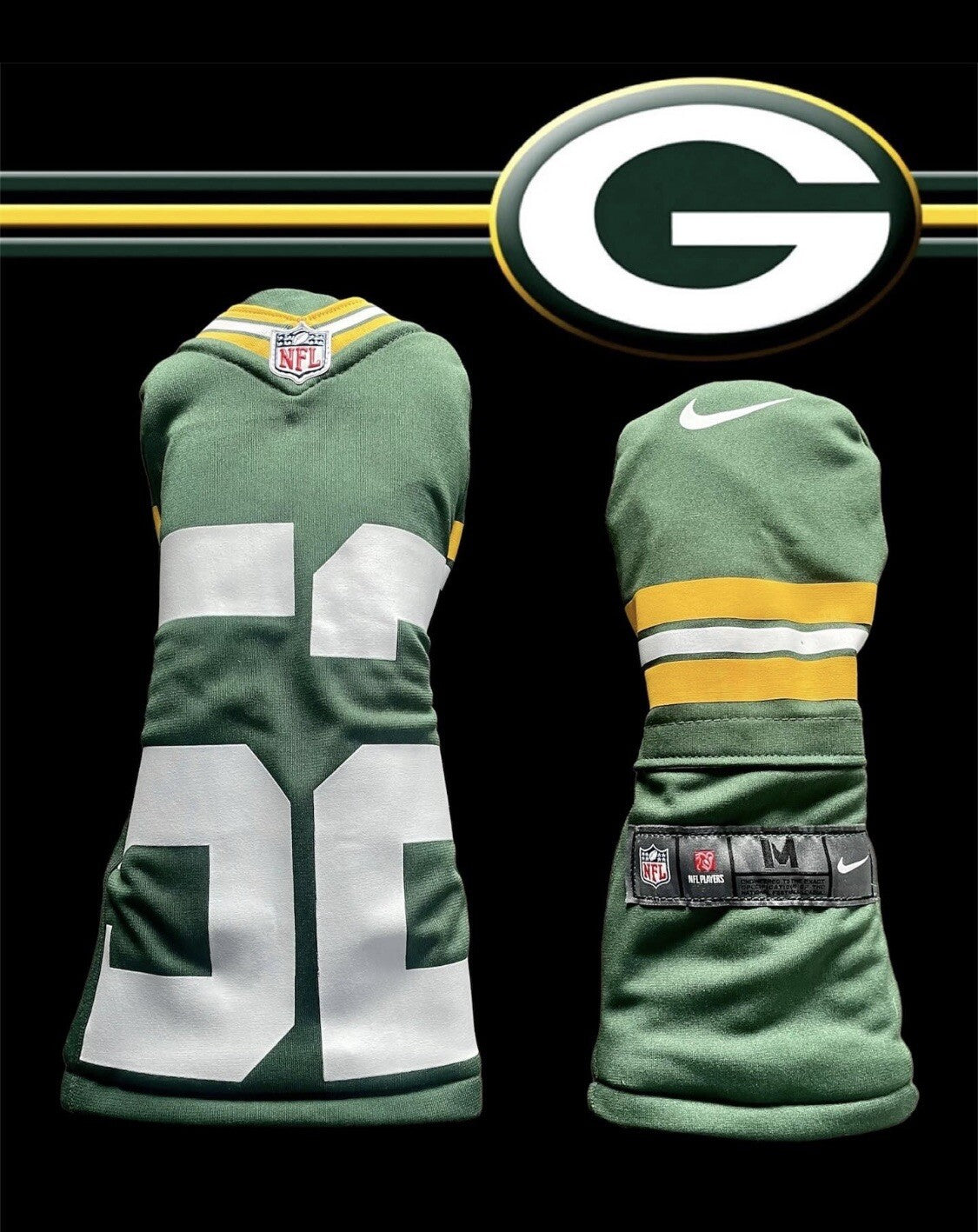 Green Bay Packers Golf Driver & Fairway Wood Head Cover