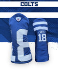 Indianapolis Colts Peyton Manning Golf Driver & Fairway Wood Head Cover