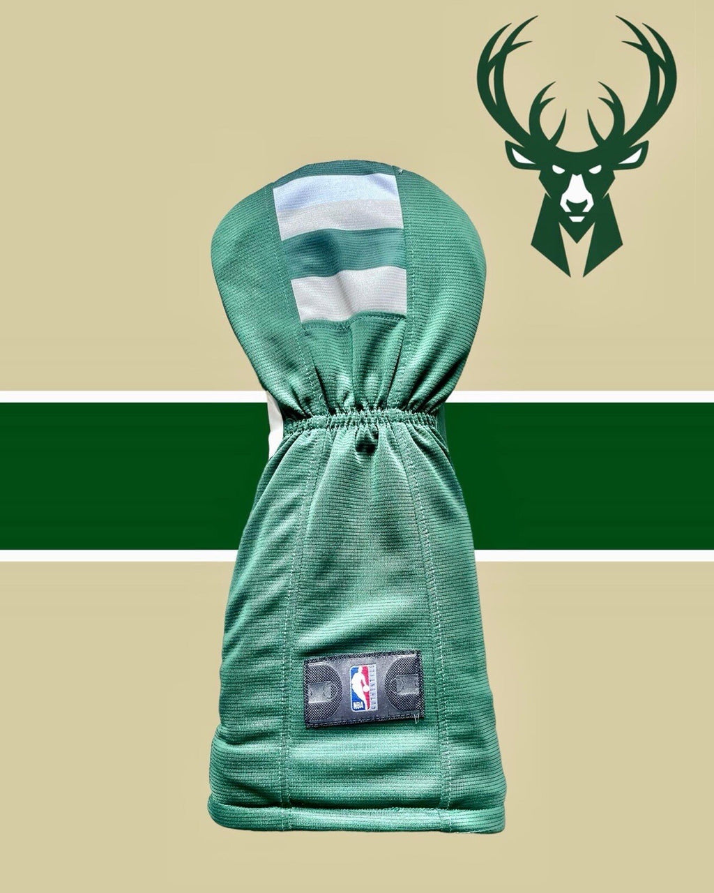 Milwaukee Bucks Golf Driver Head Cover