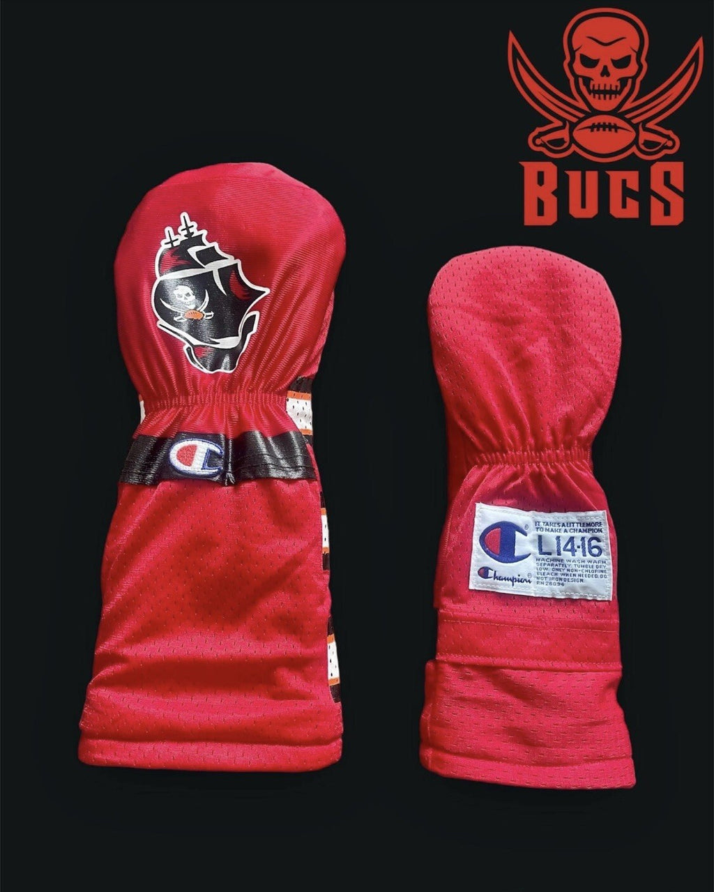 Tampa Bay Buccaneers Golf Driver & Fairway Wood Head Cover