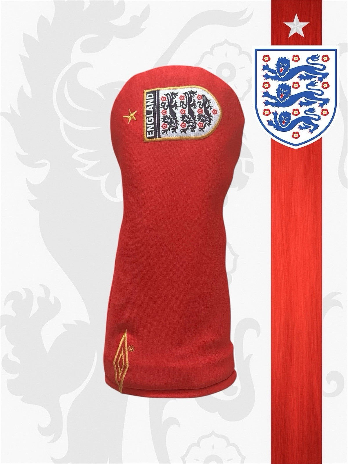 England National Football Team Golf Driver Head Cover