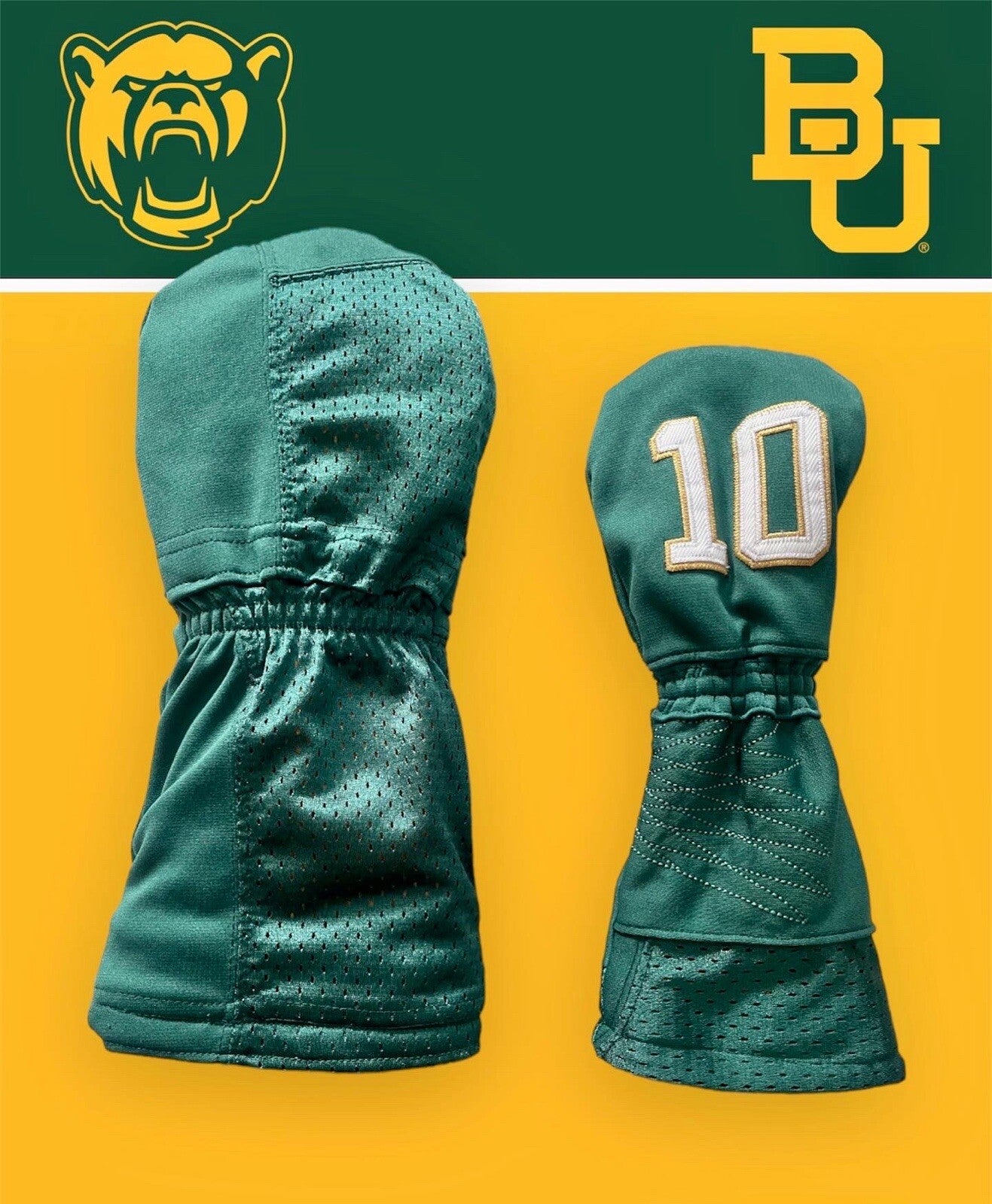 Baylor Bears Golf Driver & Fairway Wood Head Cover