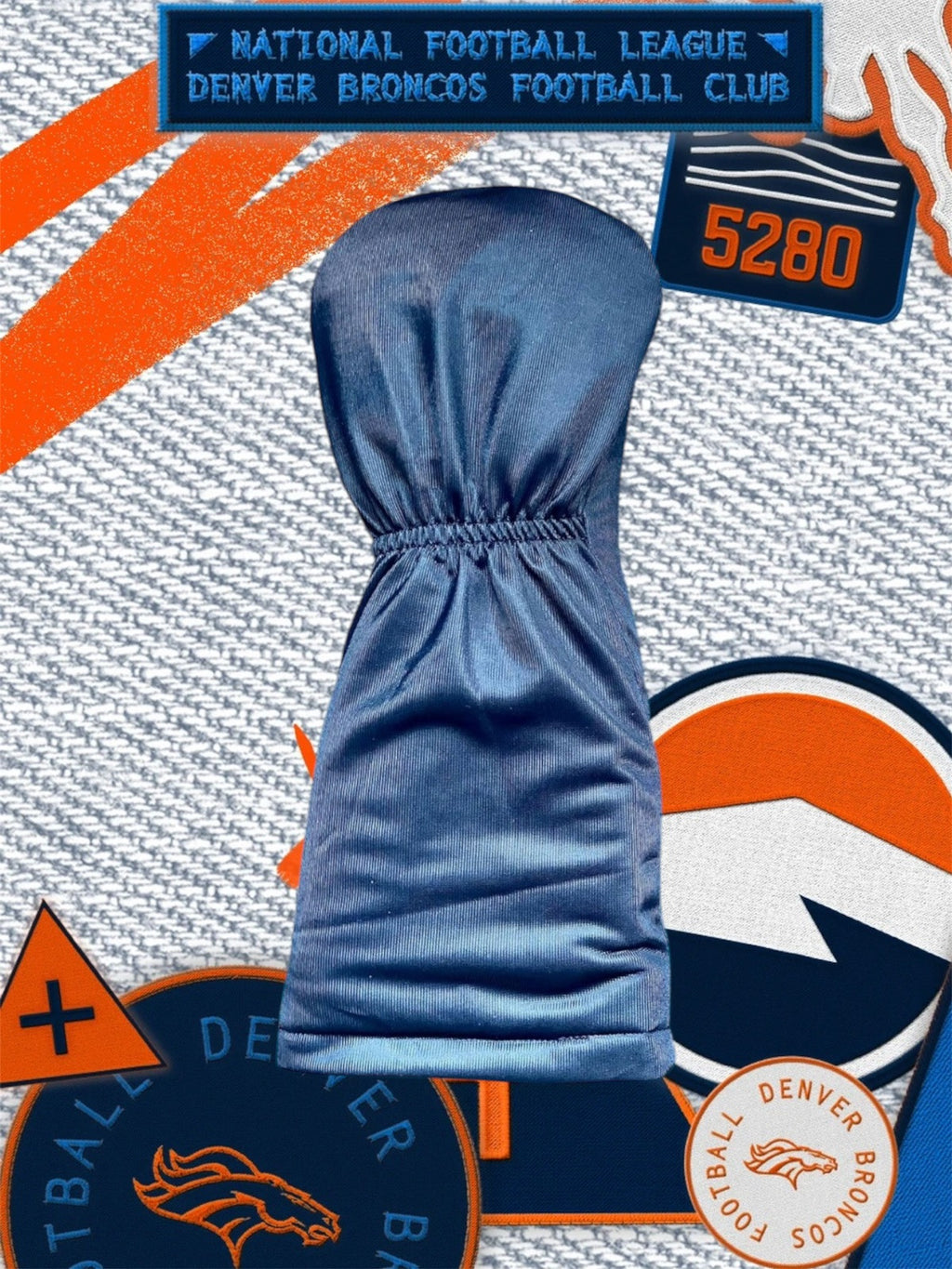 Denver Broncos Golf Driver Head Cover